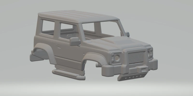 Suzuki jimny land rover 3D Print Model .c4d .max .obj .3ds .fbx .stl .blend 
