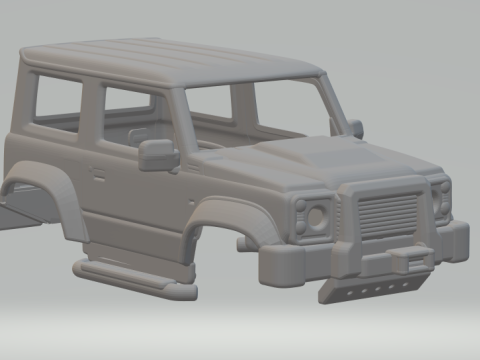 Suzuki jimny land rover 3D-printmodel
