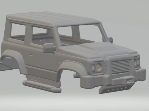 铃木吉姆尼路虎 3D 打印模型