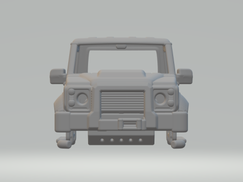 Suzuki jimny land rover Modèles 3D en vedette