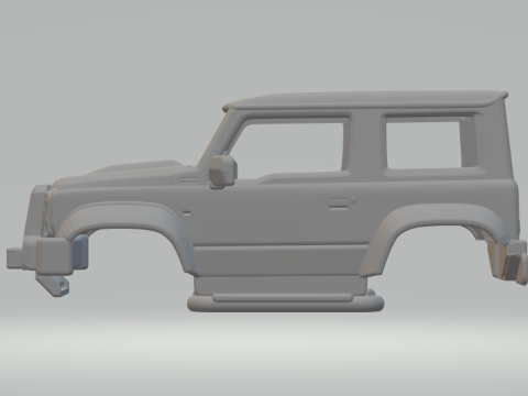 Suzuki jimny land rover Modèles 3D en vedette