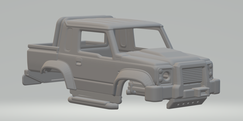 Suzuki jimny land rover 3D-Druckmodell .c4d .max .obj .3ds .fbx .stl .blend