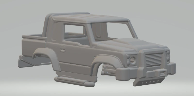 Suzuki jimny land rover 3D Print Model .c4d .max .obj .3ds .fbx .stl .blend 