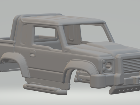 Suzuki jimny land rover 3D-printmodel