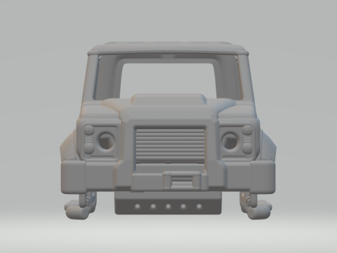 Suzuki jimny land rover 3D-Druckmodell