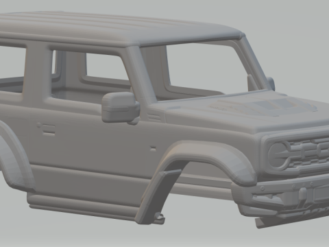 Suzuki jimny bronco 2 doors 3D-printmodel