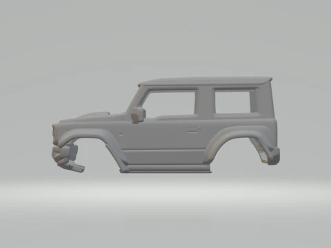 Suzuki jimny bronco 2 doors 3D Print Model