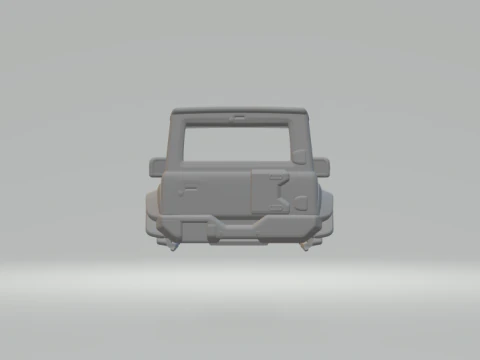 Suzuki jimny bronco 2 doors 3D Print Model