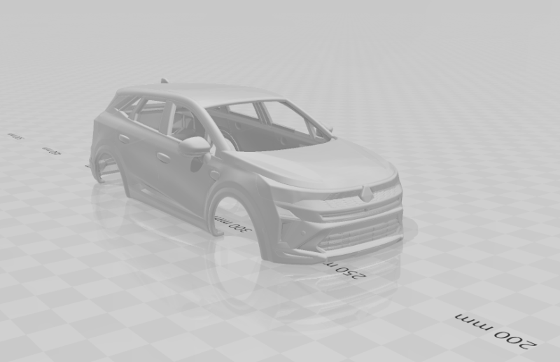 Renault Symbioz 3D Print Model .c4d .max .obj .3ds .fbx .stl .blend 