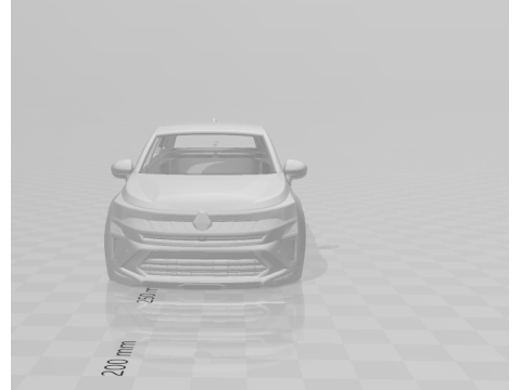 Renault Symbioz 3D Print Model