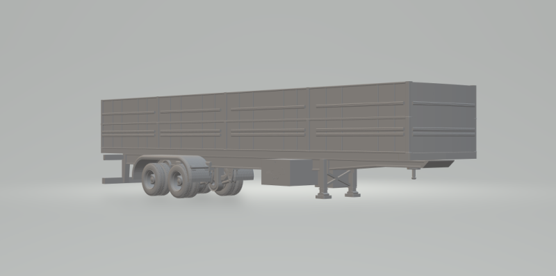 Trailer grain brazil 80 3D 프린트 모델 .c4d .max .obj .3ds .fbx .stl .blend 