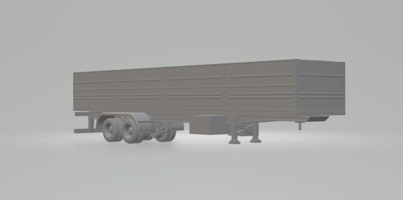 Trailer grain brazil 80 3D Print Model .c4d .max .obj .3ds .fbx .stl .blend 