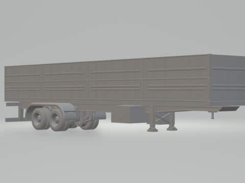 Trailer grain brazil 80 3D Print Model