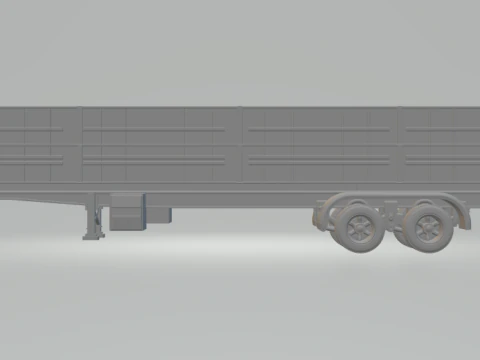 Trailer grain brazil 80 3D Print Model
