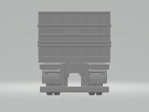 Trailer grain brazil 80 3D Print Model