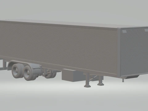 Trailer box brazil 80 3D Print Model