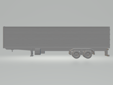 Trailer box brazil 80 3D Принт Модель