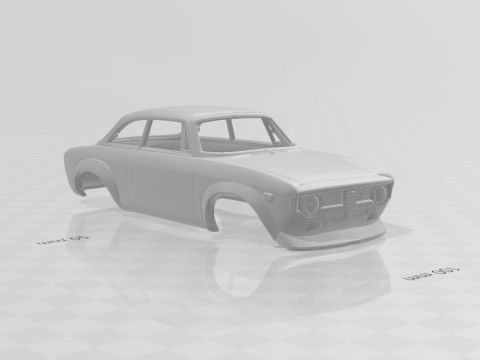 Alfa romeo custom 3D Print Model