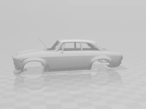 Alfa romeo custom 3D Print Model