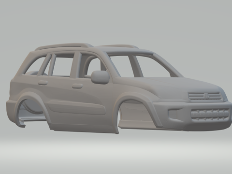 Toyota rav 4 3D Print Model