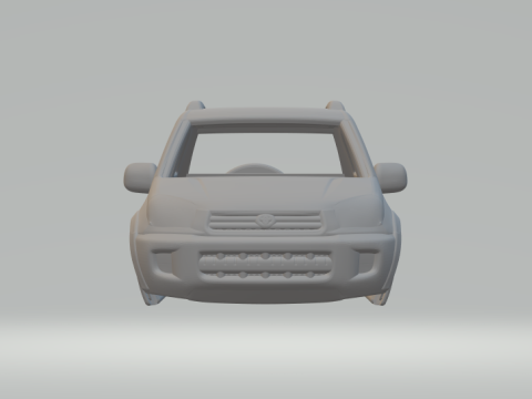 Toyota rav 4 3Dプリントモデル