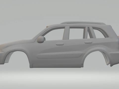 Toyota rav 4 3D Print Model
