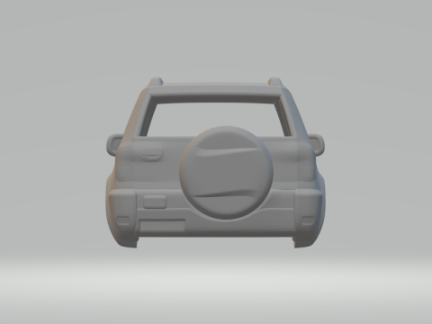 Toyota rav 4 3Dプリントモデル