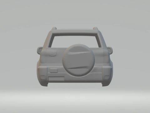Toyota rav 4 3D Print Model