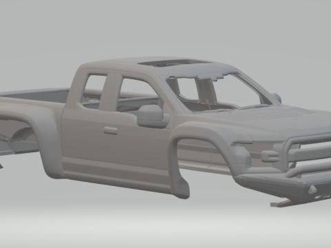 F150 3D Print Model