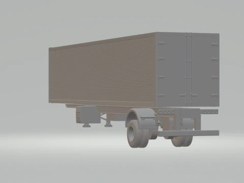 Trailer box brazil 3D Print Model