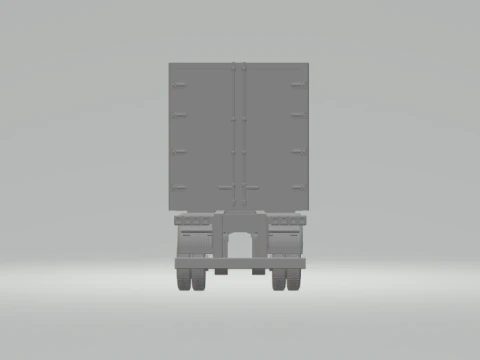 Trailer box brazil 3D Print Model