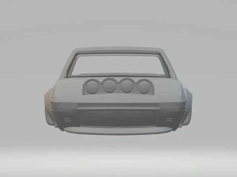 Fiat x19 rally 3D Print Model