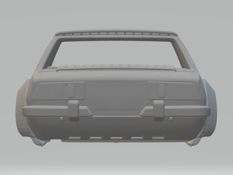 Fiat x19 rally 3D 打印模型