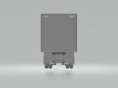 Trailer box long brazil 3D Print Model