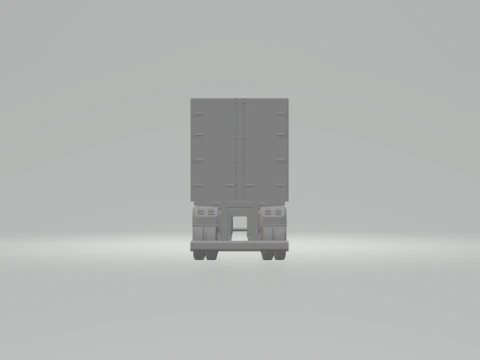 Trailer box long brazil 3D Print Model