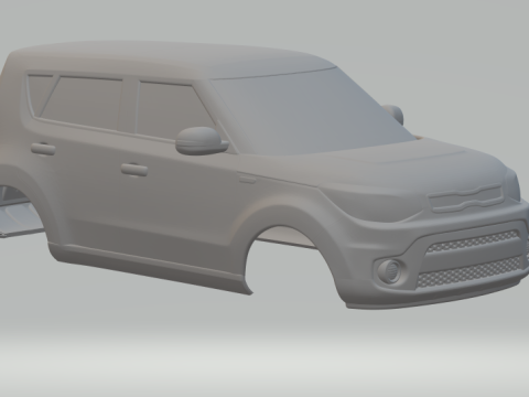 Kia soul 3D Print Model