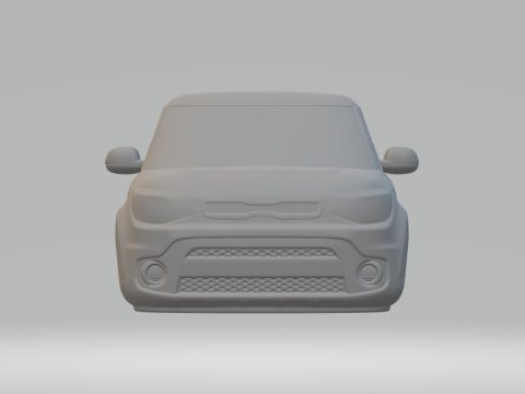 Kia soul Model do druku 3D