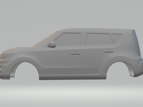 Kia soul Model do druku 3D