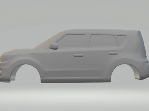 Kia soul 3D Print Model