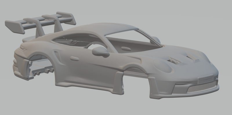 Porsche 911 GT3 2022 Model do druku 3D .c4d .max .obj .3ds .fbx .stl .blend 