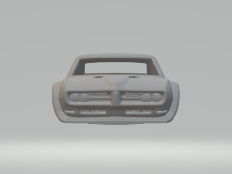 Pontiac firebird custom 3D Print Model