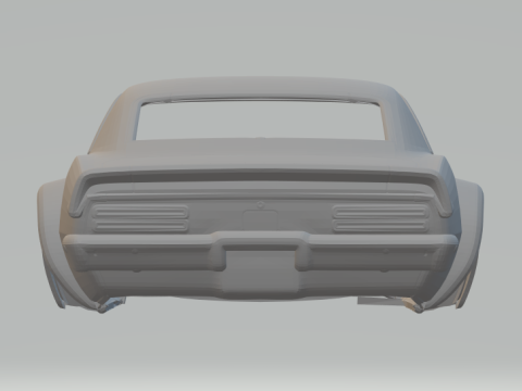 Pontiac firebird custom 3D Print Model