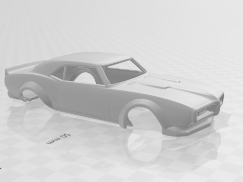 Pontiac firebird custom Modello di stampa 3D
