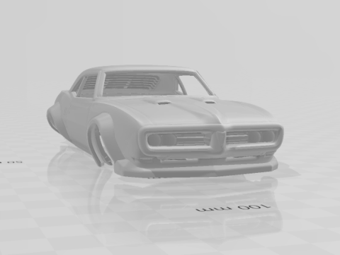 Pontiac firebird custom 3D Принт Модель