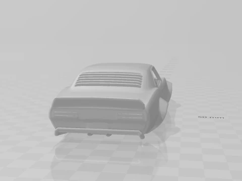 Pontiac firebird custom 3D Print Model