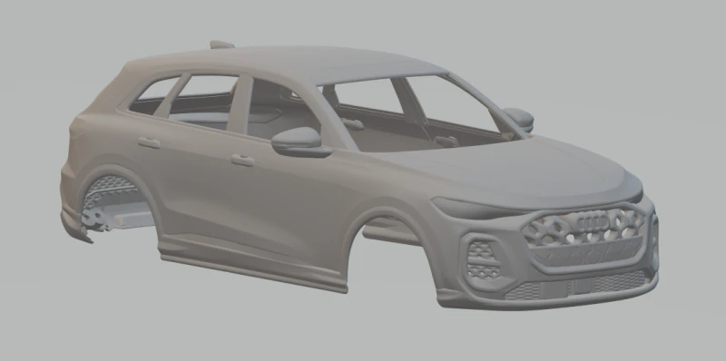 Audi sq5 3D Print Model .c4d .max .obj .3ds .fbx .stl .blend 