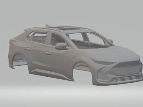 Subaru solterra hybrid 3D Print Model