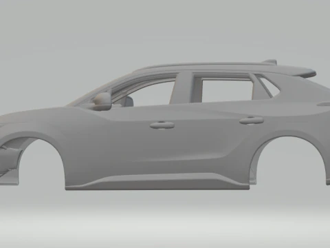 Subaru solterra hybrid 3D Print Model