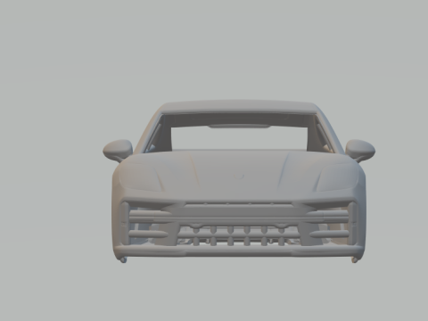 Porsche Panamera Turbo Hybrid Modelo de Impressão 3D