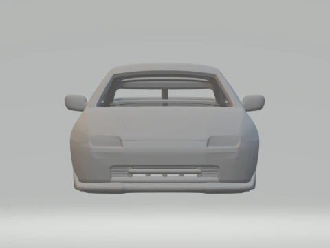 Mazda 323 hatch 3D Print Model